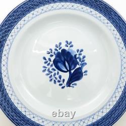 Royal Copenhagen #35 Plate Trunkaver Blue Dinner Plate Western Set of 6