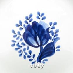 Royal Copenhagen #35 Plate Trunkaver Blue Dinner Plate Western Set of 6