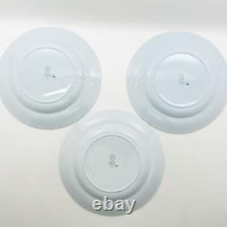 Royal Copenhagen #35 Plate Trunkaver Blue Dinner Plate Western Set of 6