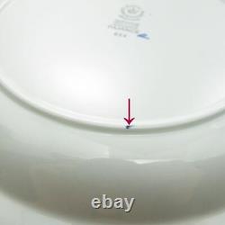 Royal Copenhagen #35 Plate Trunkaver Blue Dinner Plate Western Set of 6
