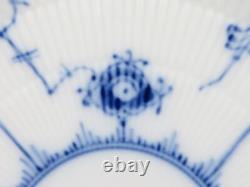 Royal Copenhagen #56 Plates Blue Fluted Full Lace Dinner Plate 25cm
