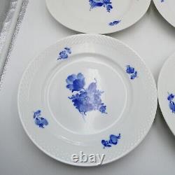 Royal Copenhagen Blue Flowers Braided Dinner Plate 10/8097 10 Set of 4