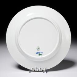 Royal Copenhagen Blue Flowers Ribbed Dinner Plates 8549/624 10.25 6 PC Set C