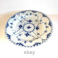 Royal Copenhagen Blue Fluted Full Lace Dinner Plate No. 1084 9.75 diameter