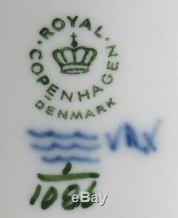 Royal Copenhagen Blue Fluted Full Lace Porcelain Dinner Plate Place Setting 1st