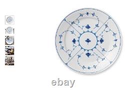 Royal Copenhagen Blue Fluted Plain Dinner Plate Excellent Condition Classic