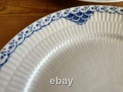 Royal Copenhagen Blue Princess 25cm Dinner Plate Set of 4, Fine Ceramic