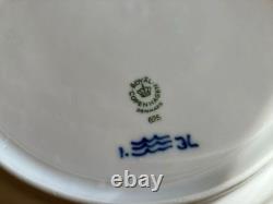 Royal Copenhagen Blue Princess 25cm Dinner Plate Set of 4, Fine Ceramic