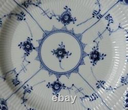 Royal Copenhagen Blue fluted Porcelain Plate Lace c. 1960