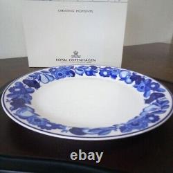 Royal Copenhagen Golden Summer Blue Dinner Plate 26cm