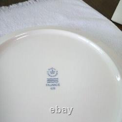 Royal Copenhagen Golden Summer Blue Dinner Plate 26cm