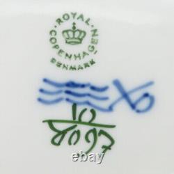 Royal Copenhagen Plate Blue Flower Plain Dinner Plate Western Set of 3