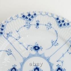 Royal Copenhagen Plate Blue Fluted Full Lace Dinner Plate 24.5cm Western DDU