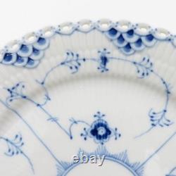 Royal Copenhagen Plate Blue Fluted Full Lace Dinner Plate 24.5cm Western DDU