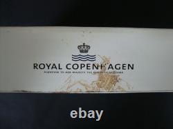 Royal Copenhagen Princess Blue Dinner Plate 10.75 with Box NEW OLD STOCK