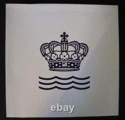 Royal Copenhagen Princess Blue Dinner Plate 10.75 with Box NEW OLD STOCK