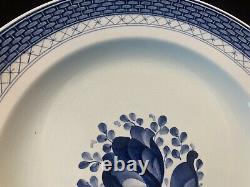 Royal Copenhagen Tranquebar Blue 30 Pc 6 Place Settings Dinner Salad Bread Plate