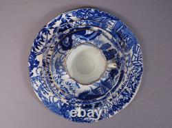 Royal Crown Derby Blue Mikado Dinner Luncheon Set Plate Coffee Tea cup England