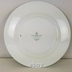 Royal Crown Derby Bristol Belle Turquoise dinner and salad plate