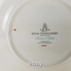 Royal Crown Derby Bristol Belle Turquoise dinner and salad plate