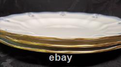 Royal Crown Derby Grenville Set of 3 Dinner Plates