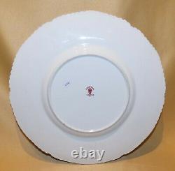 Royal Crown Derby Handpainted Flowers Dinner Plate Cuthburt Gresley C1937