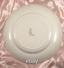 Royal Doulton Blue China dinner Plate Wild Roses 6227 hand painted porcelain
