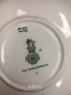 Royal Doulton Marlborough Cobalt Set 48 Pieces Dinner, Bread Plates Cup & Saucer