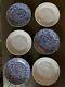 Royal Doulton Pacific Dinner Plates 9.5 Blue Set Of 6
