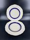 Royal Doulton ROYALTY 2 Dinner Plate 1939 Blue Gold Ribbed No Graphics #12