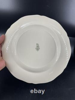 Royal Doulton ROYALTY 2 Dinner Plate 1939 Blue Gold Ribbed No Graphics #12
