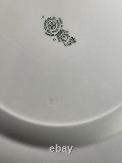 Royal Doulton ROYALTY 2 Dinner Plate 1939 Blue Gold Ribbed No Graphics #12