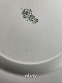 Royal Doulton ROYALTY 2 Dinner Plate 1939 Blue Gold Ribbed No Graphics #12
