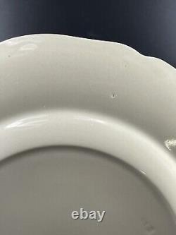 Royal Doulton ROYALTY 2 Dinner Plate 1939 Blue Gold Ribbed No Graphics #12