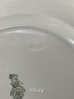 Royal Doulton ROYALTY 2 Dinner Plate 1939 Blue Gold Ribbed No Graphics #12
