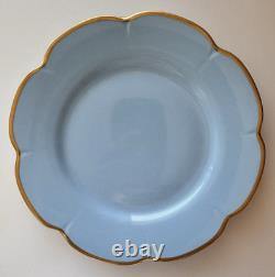 Royal Limoges Blue Azure Dinner Plate 10.5 New