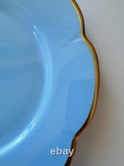 Royal Limoges Blue Azure Dinner Plate 10.5 New