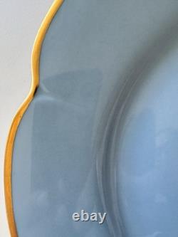 Royal Limoges Blue Azure Dinner Plate 10.5 New