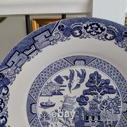 Royal Oak Blue and White Porcelain Dinner Plate Set