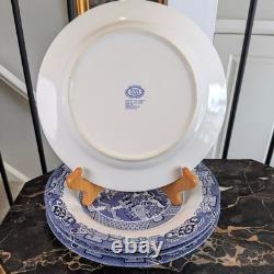 Royal Oak Blue and White Porcelain Dinner Plate Set