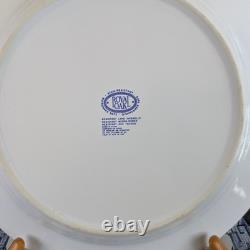 Royal Oak Blue and White Porcelain Dinner Plate Set