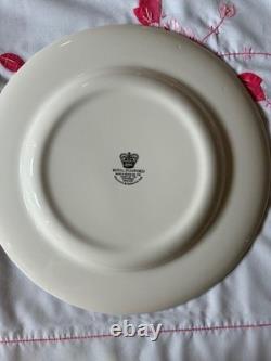 Royal Stafford Asiatic Pheasant Blue & White Dinner Plate 11? -set of 4