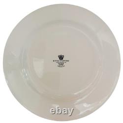 Royal Stafford Dinner Plates Asiatic Pheasant Powder Blue 11 Set of 8 Plates