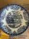Royal Stafford Fine Earthenware Blue & White Dinner Plate 8 3/8 inches England