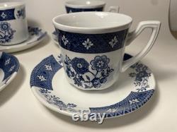 Royal Staffordshire Blue White Cathay Ironstone JW Meakin England Replacements