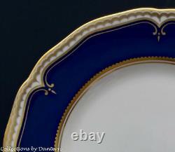 Royal Worcester Diplomat Fine Bone China Dinnerplates, Set of 4