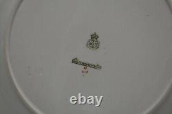 Royal Worcester English Aesthetic Period Blue Gold & Brown 10 1/4 Dinner Plate e