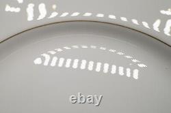 Royal Worcester Howard Cobalt Dinner Plates Set of 11 -10 5/8 FREE USA SHIPPING