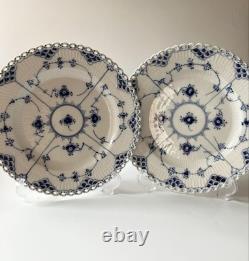 Royal copenhagen Blue Fluted Full Lace Dinner Plate 2