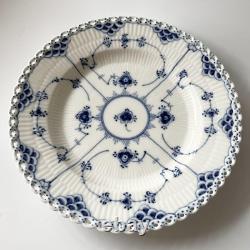 Royal copenhagen Blue Fluted Full Lace Dinner Plate 2